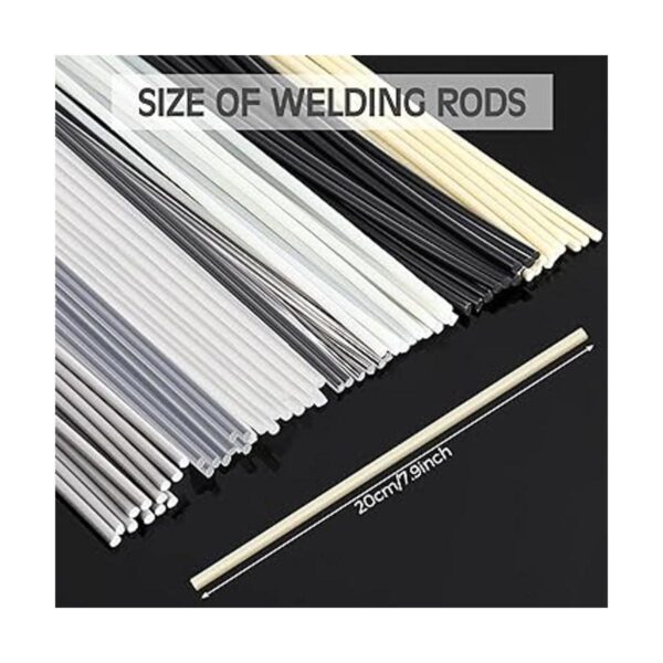 78 piezas de plástico de soldadura varillas 7.9 pulgadas