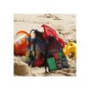 8 bolsas de malla negra con cordón con clips bolsas de