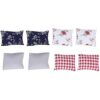 8 cojines de almohada simulados en miniatura 112 para