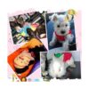 8 camisas cálidas para mascotas ropa para perro conejo