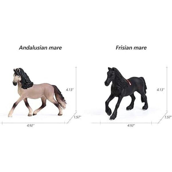 8 figuras de juguete de caballo grande y semental figuras_5