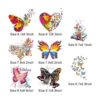 8 hojas grandes coloridas de mariposas para planchar con_6