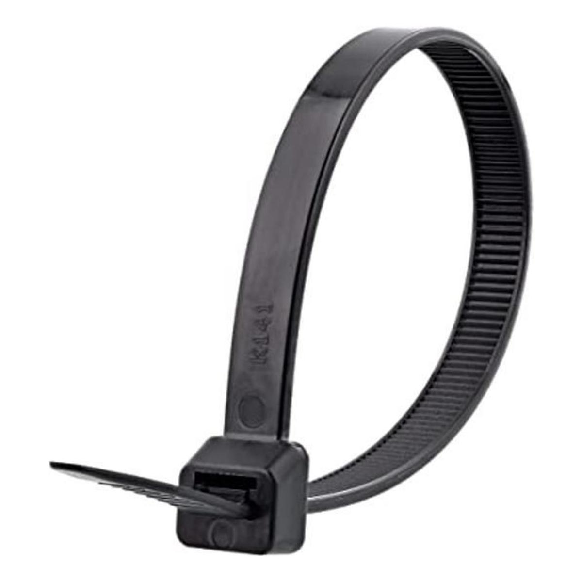 8 inch Heavy Duty Negro bridas 120lbs 100pk