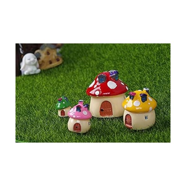8 mini hongos accesorios de jardín de hadas en miniatura_3