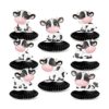 8 piezas de centro de mesa con estampado de vaca fiesta_1