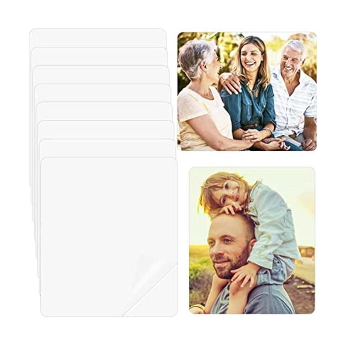 8 piezas de aluminio en blanco para fotos de sublimación