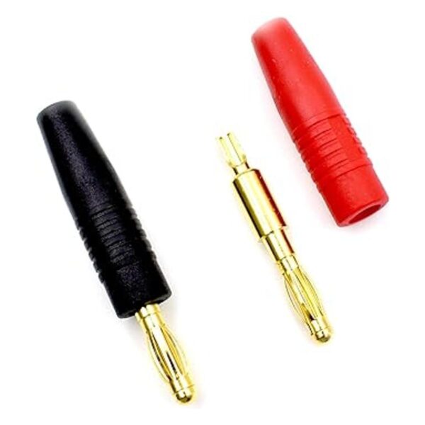 8 piezas de enchufe de plátano de 0.157 in conector macho