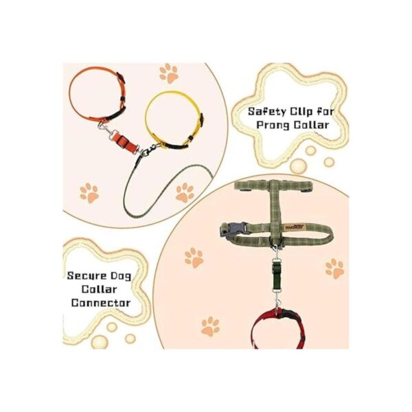 8 piezas de clip para collar de perro clip de seguridad