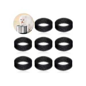 8 piezas de filtro de fuente de agua para mascotas filtro
