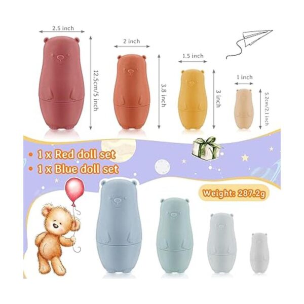 8 piezas de muñecas rusas de anidación de silicona_2