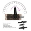 8 unids MG90S 0.32 oz servo motor micro metal engranaje_4