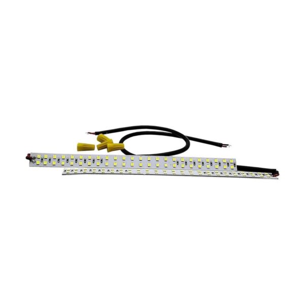 8 interior 48 SMD LED luz de tira 12 V fluorescente T8 T5_2