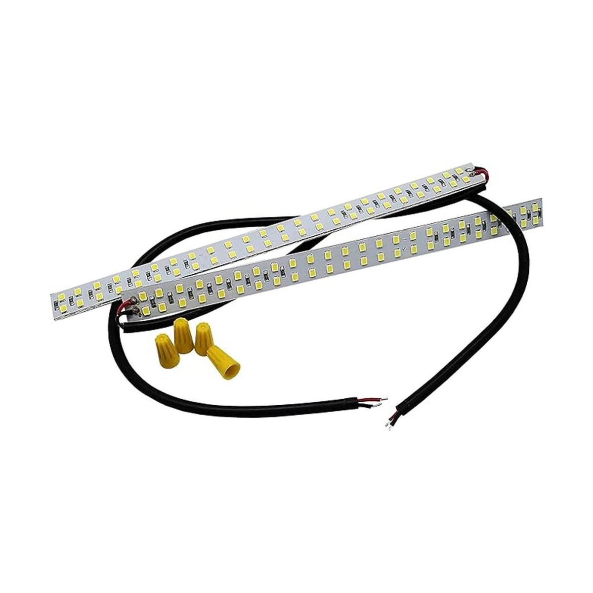 8 interior 48 SMD LED luz de tira 12 V fluorescente T8 T5