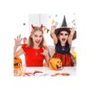 80 dijes de Halloween colgantes de plata antigua
