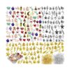800 dijes para hacer joyas varios chapados en oro dijes