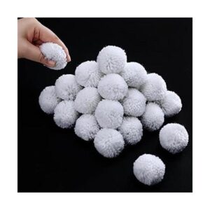 80 pompones de Navidad de 2 pulgadas para artes y