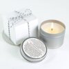 800 etiquetas de advertencia de velas de 2 pulgadas velas