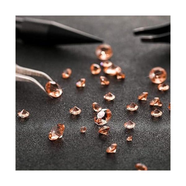 8000 piezas de cristal acrílico brillante de diamantes en