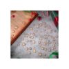 800 piezas de Navidad de madera estrellas en blanco de