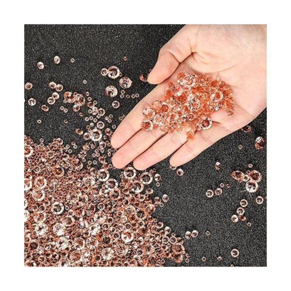 8000 piezas de cristal acrílico brillante de diamantes en
