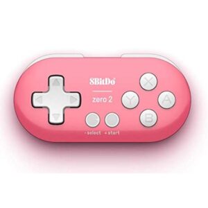 8Bitdo Zero 2 Mini controlador de tamaño de llavero_1