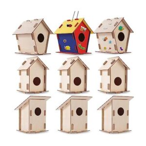9 kits de casa de pájaros para que los niños construyan_1