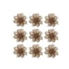 9 flores de arpillera vintage de yute de 3.15 pulgadas_1