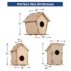9 kits de casa de pájaros para que los niños construyan_4