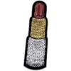 9 parches bordados astilla para labios o pintalabios