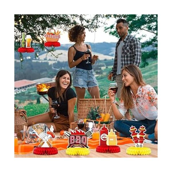 9 piezas para barbacoa baby shower centros de mesa para_3
