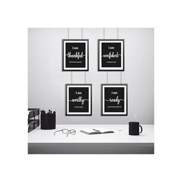 9 piezas inspiradoras motivadoras arte de pared para