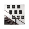 9 piezas inspiradoras motivadoras arte de pared para