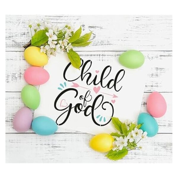 9 plantillas grandes de Jesús religioso de Pascua para_4