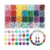 900 cuentas de perlas de 0.31 pulgadas para hacer joyas