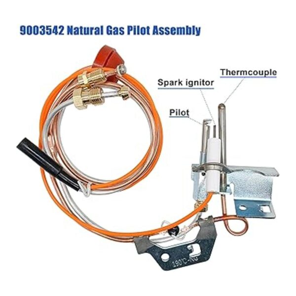 9003542 Pilot Assembly Repuesto para calentador de agua de