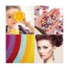 900 cuentas de perlas de 0.31 pulgadas para hacer joyas