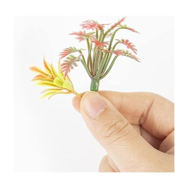 90 piezas de plantas de modelo mixto en miniatura mini