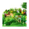 91 piezas de árboles modelo mixtos en miniatura modelo de_5
