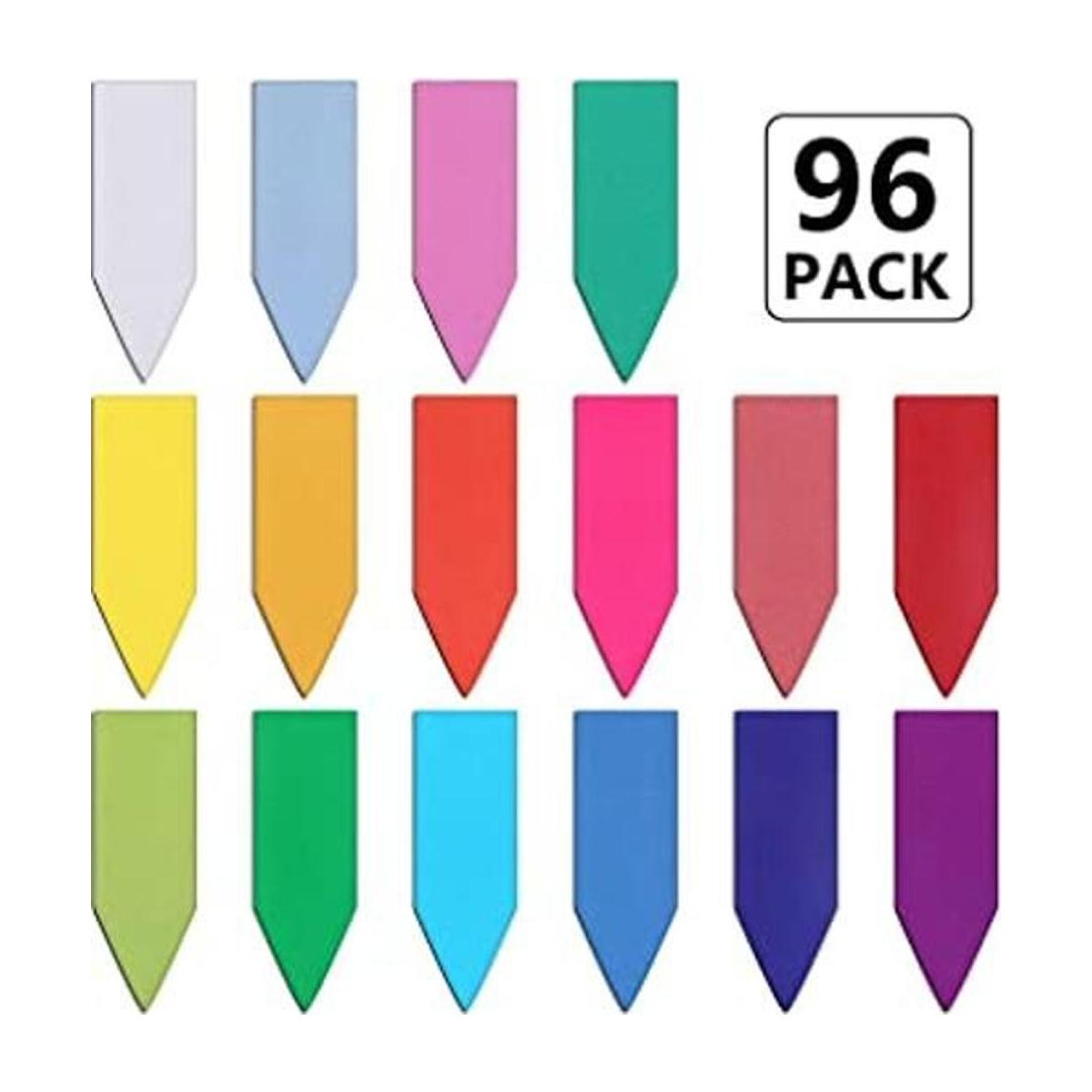 96 marcadores magnéticos en forma de flecha coloridos