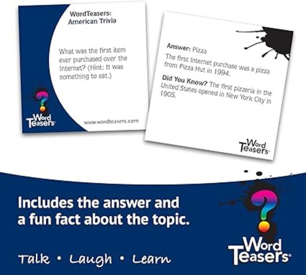 WORD TEASERS Trivia Conversation Starters Divertido_4