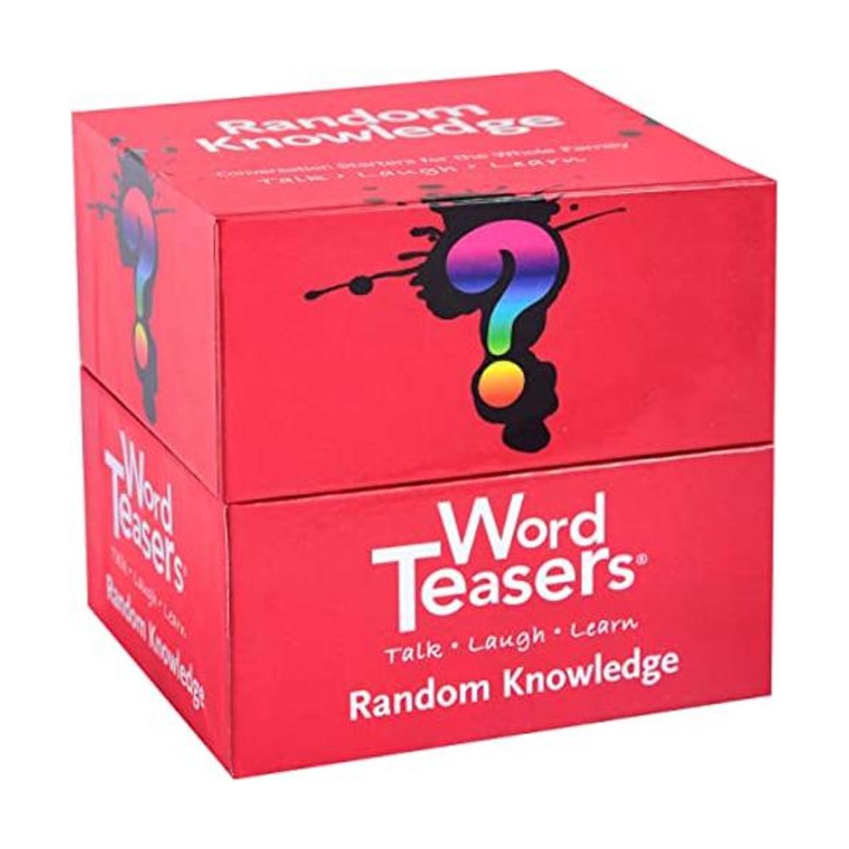 WORD TEASERS Iniciadores de conversación de temas