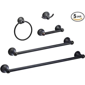 ABBR817OR Juego de accesorios de baño 5 piezas bronce