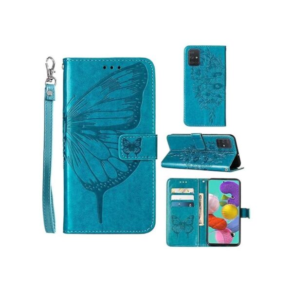 A51 Funda para Samsung A51 función atril correa de_1