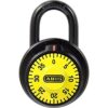 ABUS Candado amarillo con combinación de esfera de_1