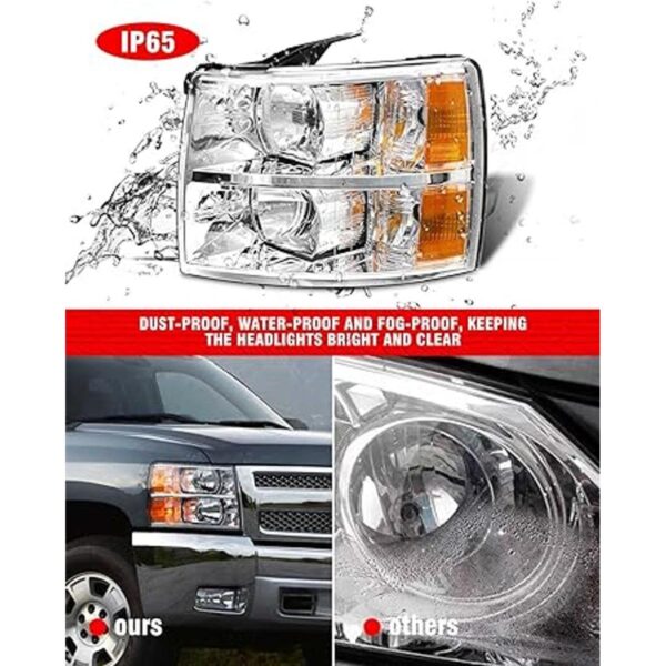 ADCARLIGHTS Montaje de faros delanteros Silverado_4