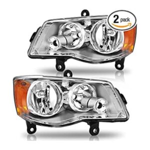 ADCARLIGHTS Montaje de faros delanteros Grand Caravan_1