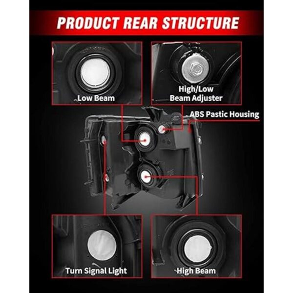 ADCARLIGHTS Montaje de faros delanteros Silverado_3