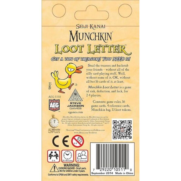 AEG Munchkin Juego de cartas de botín_2