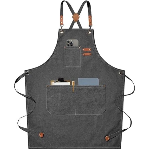 AFUN Delantales de chef para hombres y mujeres con_1