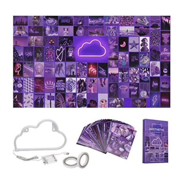 AESTHETIC AURORA Kit de collage de fotos de 85 piezas de 4_1